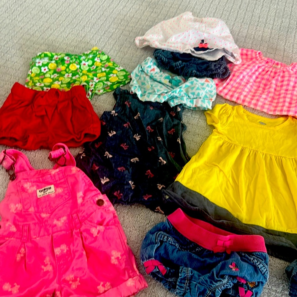 Girls Clothes Lot- 12-18 months. Summer lot